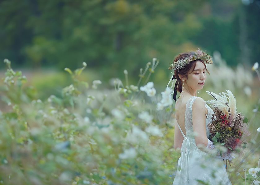 ウエディング前撮りの作例